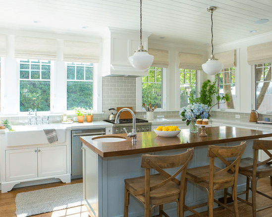 Kitchen Island with Storage Cabinet