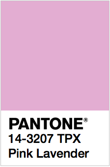 PANTONE 14-3207 Pink Lavender