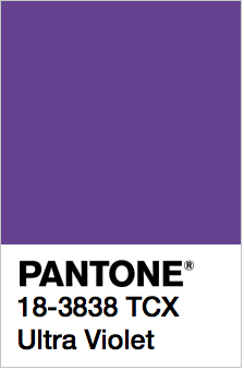 PANTONE 18-3838 Ultra Violet