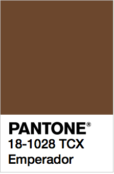 PANTONE 18-1028 Emperador