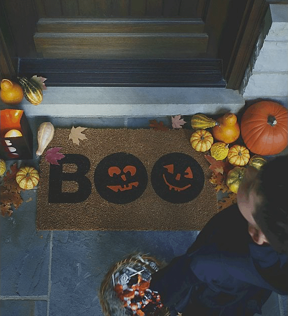 "BOO" Doormat