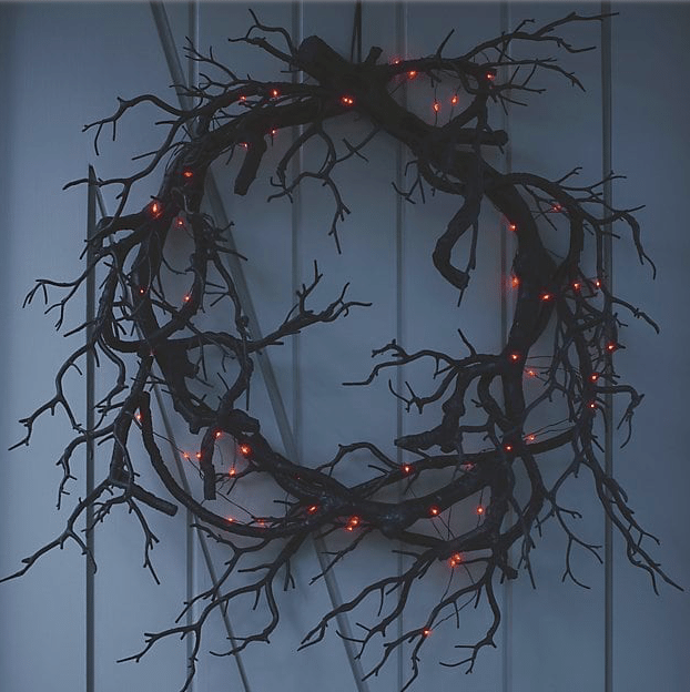 Creepy Twig Wreath