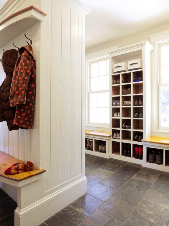 Built-In Cubby Storage