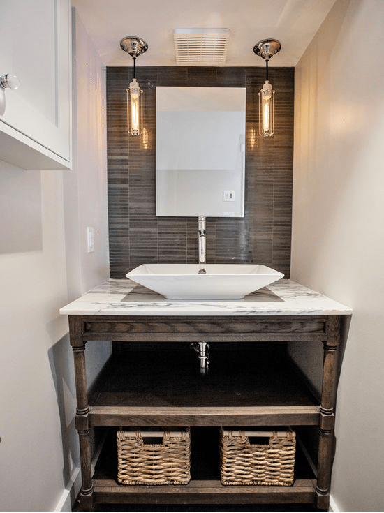 Reclaimed Wood Vanity