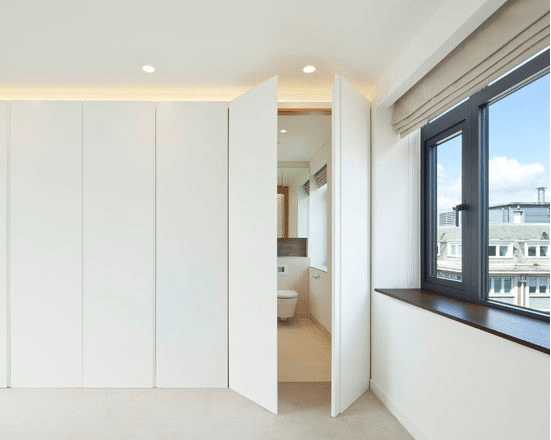 Minimalist Built-In Wardrobe