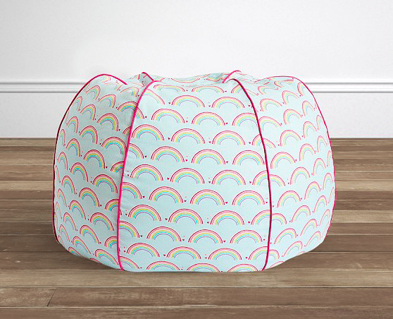 Light Blue All Over Print Rainbow Anywhere Beanbag™