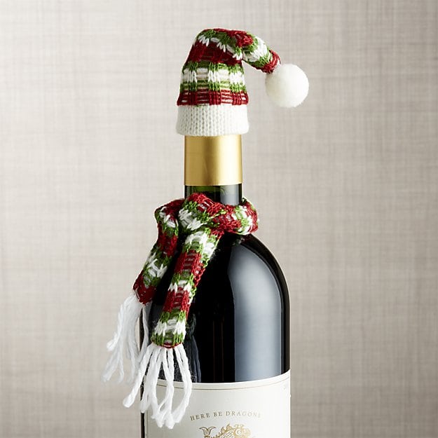 Wine Bottle Hat and Scarf