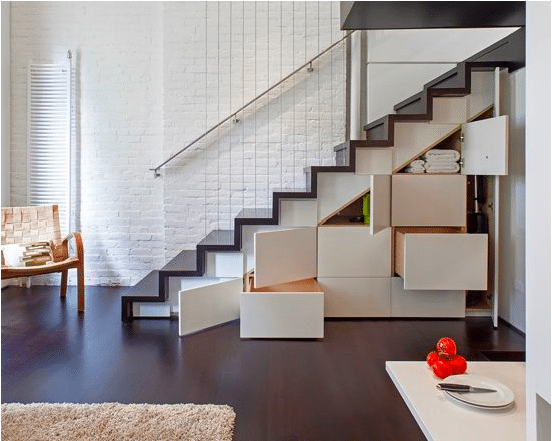 Storage Cabinet Under the Stairs