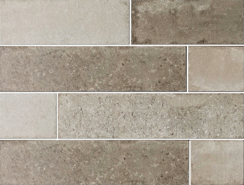 Bricklane Olive Brick-Look Porcelain Floor Tile