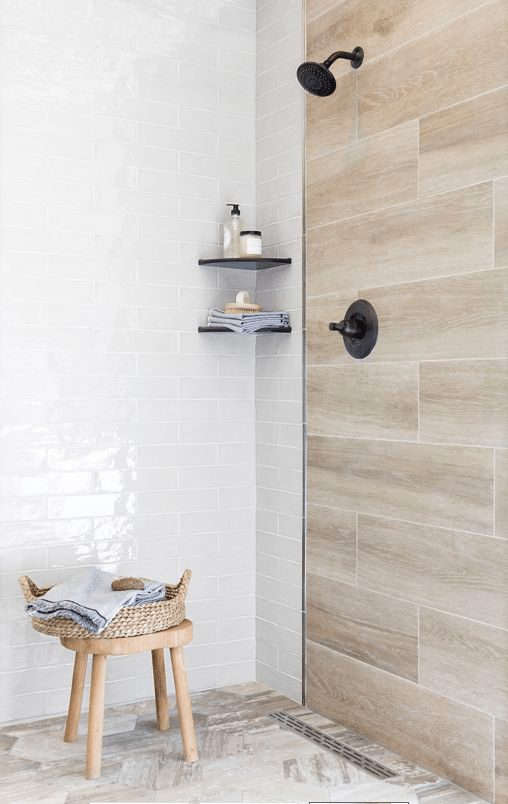 Suomi Grey Wood Look Hex Porcelain Floor Tile