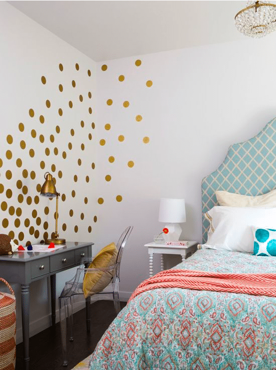 Gold Wall Decals