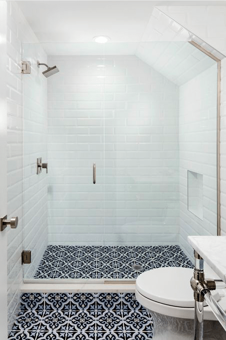 Bathroom Floor Cement Tile