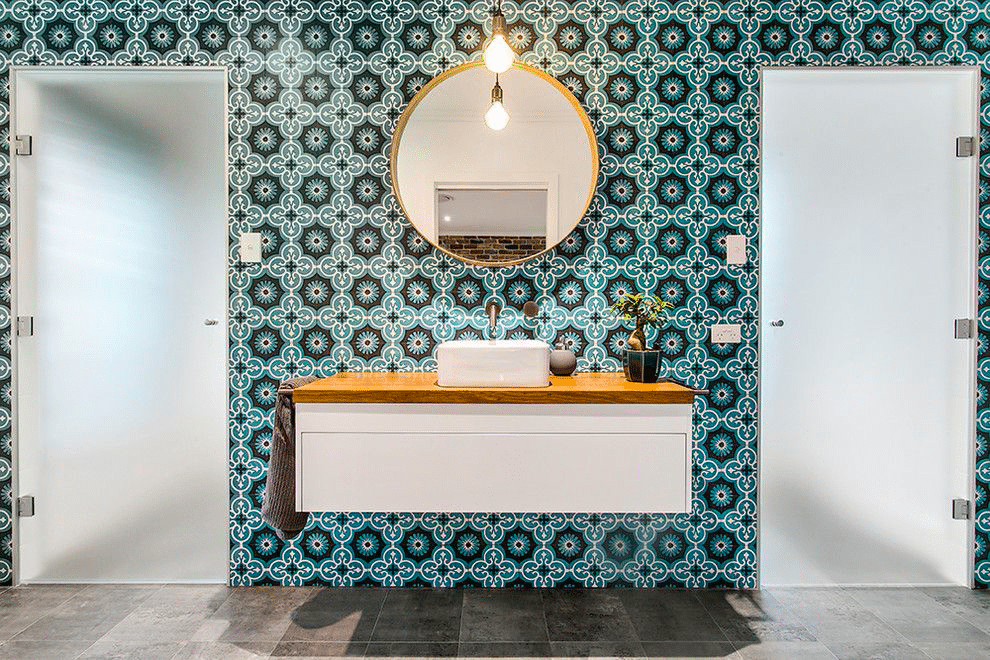 Bathroom Wall Cement Tile