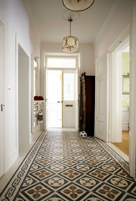 Entryway Cement Tile