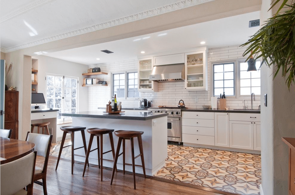 Kitchen Floor Cement Tile