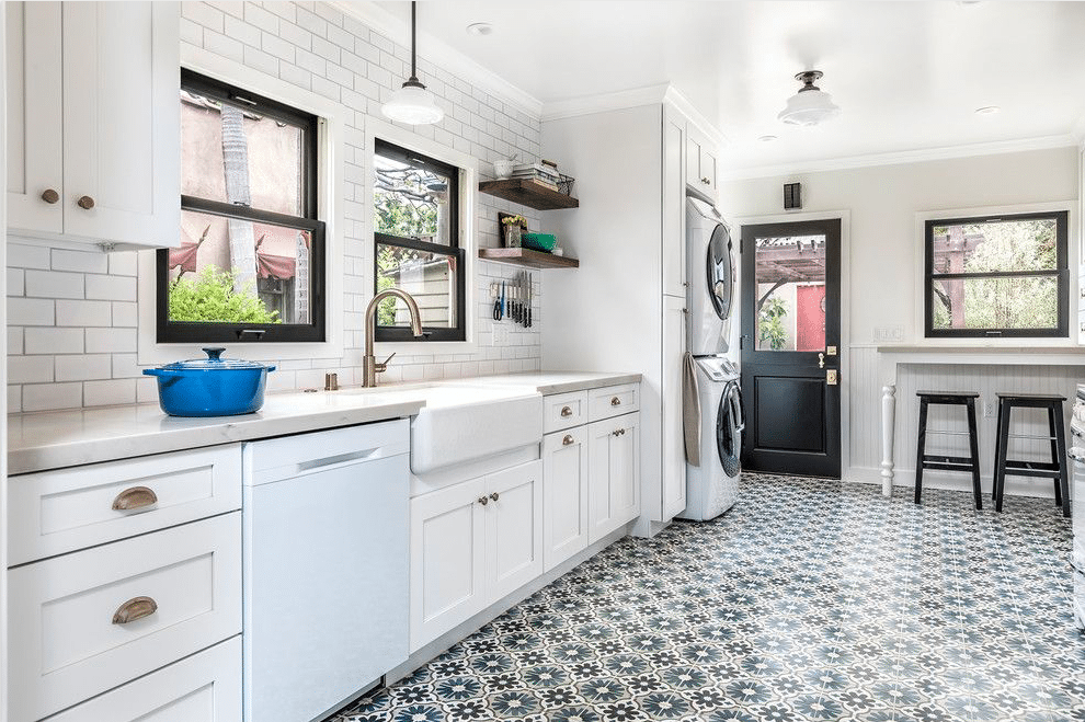 Kitchen Floor Cement Tile